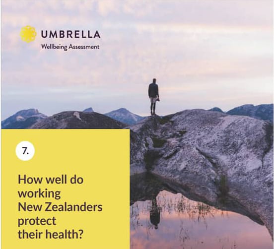 7. How well do working New Zealanders protect their health?